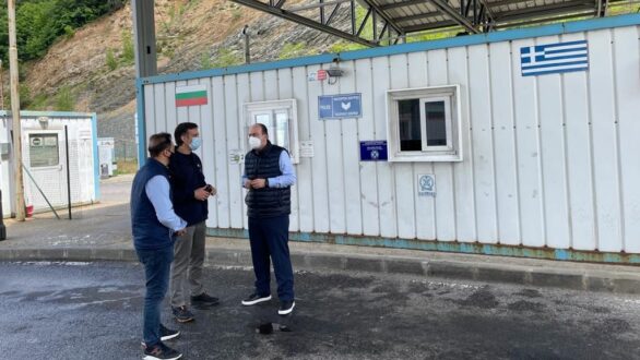 Επίσκεψη προέδρου ΕΟΔΥ στον μεθοριακό σταθμό Νυμφαίας