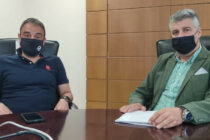 Συνάντηση του Προέδρου του Επιμελητηρίου με τον Αερολιμενάρχη