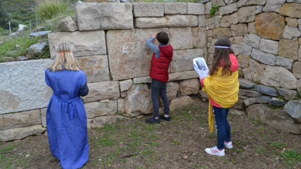 Εκπαιδευτικό παιχνίδι στον αρχαιολογικό χώρο Ζώνης