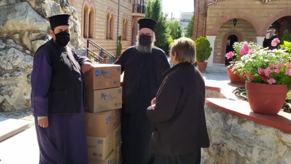 ΑΠΟΣΤΟΛΗ: 150 δέματα τροφίμων στους δικαιούχους του Προγράμματος