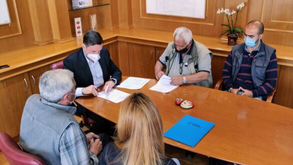 Αλεξανδρούπολη: Αντικαθίστανται ιστοί και προβολείς στο γήπεδο “Φώτης Κοσμάς”