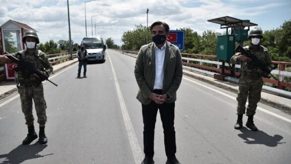 Μ. Σχοινάς: Το σύνορο στον Έβρο είναι ευρωπαϊκό, που θα φυλάσσεται, και ένα σύμβολο των ευρωπαϊκών αξιών