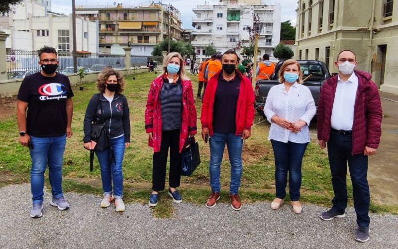 δενδροφύτευση, Πειραματικό Δημοτικό Σχολείο Αλεξανδρούπολης