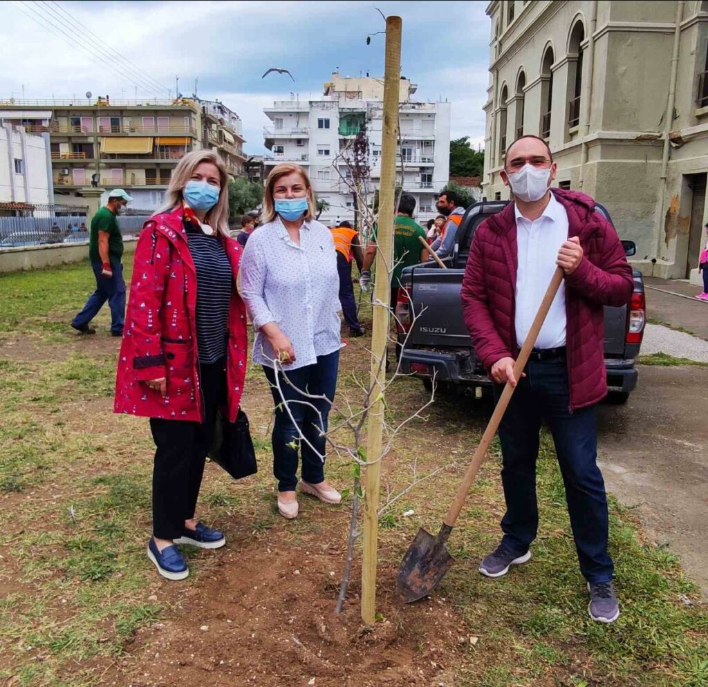 δενδροφύτευση, Πειραματικό Δημοτικό Σχολείο Αλεξανδρούπολης