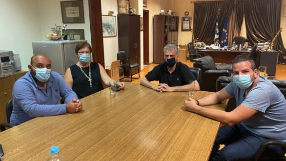 Ορεστιάδα: Συνάντηση Δημάρχου με εκπροσώπους φορέων σχετικά με το άνοιγμα του τελωνείου Καστανεών