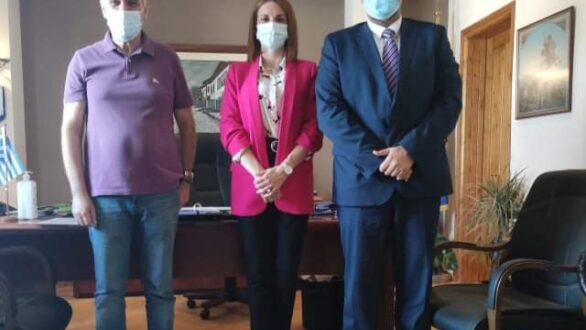 Επίσκεψη στελεχών της τράπεζας Eurobank στο Σουφλί