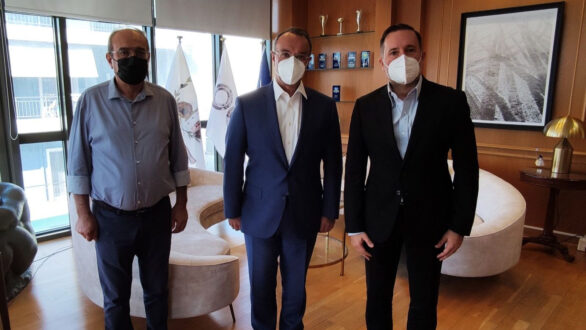 Συνάντηση του Δημάρχου Αλεξανδρούπολης με τον Υπουργό Οικονομικών