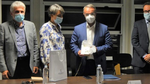 Επίσκεψη του Υπουργού Οικονομικών κ. Χρήστου Σταϊκούρα στο Δ.Π.Θ.