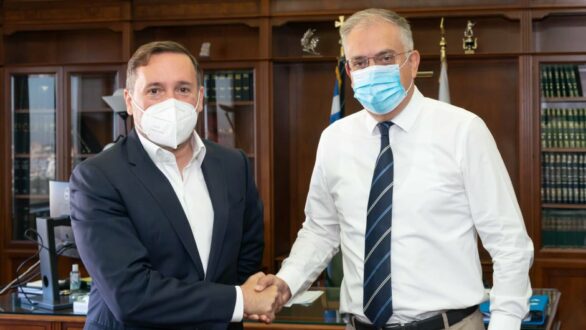 Η κατασκευή του νέου κτιρίου της Α.Δ. Αλεξανδρούπολης στην συνάντηση Ζαμπούκη – Θεοδωρικάκου