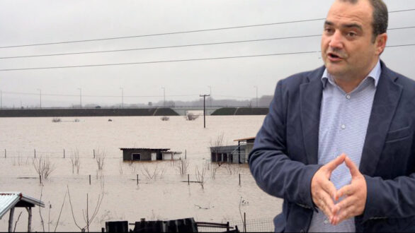 Κίνδυνος από τα ανοιχτά αναχώματα στον Ερυθροπόταμο