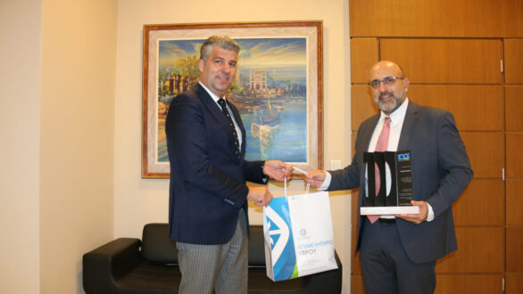 Συνάντηση με τον Διευθύνοντα Σύμβουλο της ΕΓΝΑΤΙΑ ΟΔΟΣ Α.Ε. είχε ο Πρόεδρος του Επιμελητηρίου Έβρου