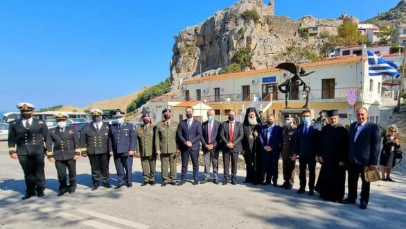 Χωρίς παρέλαση αλλά με λαμπρότητα εορτάστηκε η επέτειος Απελευθέρωσης της Σαμοθράκης