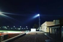 Πιο φωτεινό από ποτέ το στάδιο «Φώτης Κοσμάς»