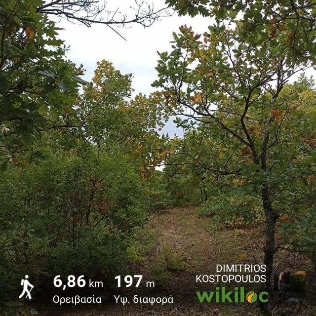 Δρομέας Θράκης, περίπατος