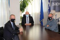 Συνάντηση του Περιφερειάρχη ΑΜΘ με τον Πρόεδρο του ΕΛΓΟ-ΔΗΜΗΤΡΑ και το Διευθυντή του ΙΝΑΛΕ
