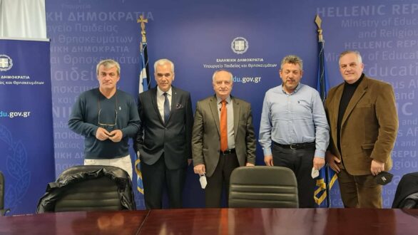 Σύσκεψη στο Υπουργείο Παιδείας για την λειτουργία του πρώτου ΔΙΕΚ Σηροτροφίας-Μεταξουργίας στο Σουφλί