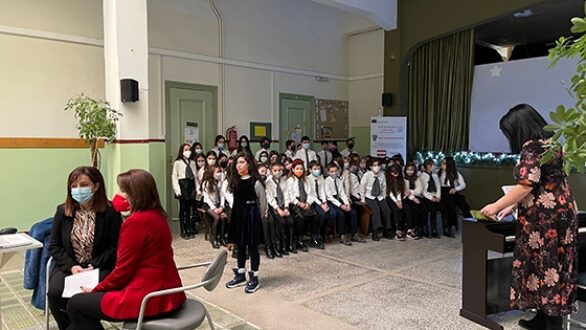 Διαδικτυακή συνάντηση της Υπουργού Παιδείας με το 1ο Πειραματικό Δημοτικό Σχολείο Αλεξανδρούπολης