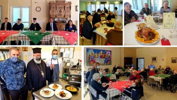 Χριστουγεννιάτικα γεύματα αγάπης από την ΠτΔ σε ηλικιωμένους της Θράκης