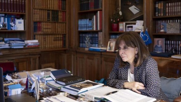 Η Πρόεδρος της Δημοκρατίας συνομίλησε διαδικτυακά με μαθήτριες και μαθητές του 1ου ΕΠΑΛ Διδυμοτείχου