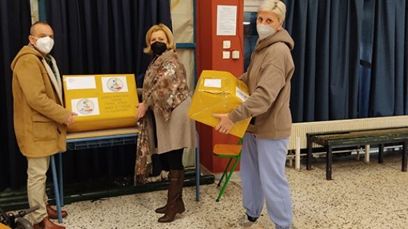 Οι μαθητές του 5ου Γυμνασίου Αλεξανδρούπολης στηρίζουν έμπρακτα σχολεία της Β. Εύβοιας