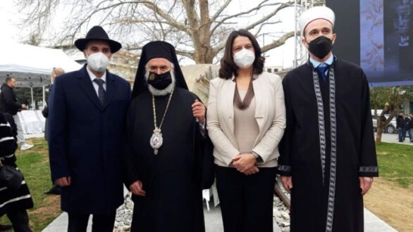 Ξάνθη: Αποκαλυπτήρια του Μνημείου Ολοκαυτώματος στη μνήμη των 526 Εβραίων της Ξάνθης