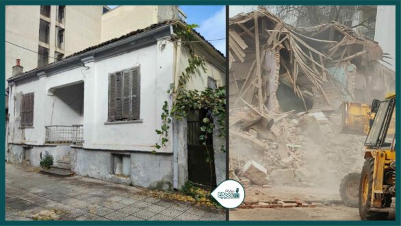 Νέα Ορεστιάδα: Κατεδαφίστηκε ένα σημαντικό κομμάτι της ιστορίας της
