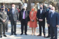 Πραγματοποιήθηκε η τελετή ονοματοδοσίας της πλατείας Μαρώνειας προς τιμή του Αρχιεπισκόπου Αμερικής Μιχαήλ