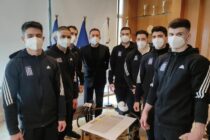 Η Εθνική Ομάδα Ενόργανης Γυμναστικής στον Δήμαρχο Αλεξανδρούπολης