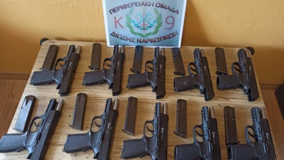 Συλλήψεις πέντε ατόμων για λαθρεμπόριο όπλων σε περιοχή του Σουφλίου