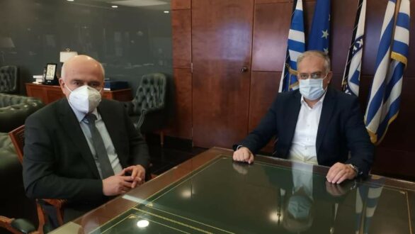 Συνάντηση Μέτιου – Θεοδωρικάκου για ΠΡΟΚΕΚΑ και Συνοριοφύλακες