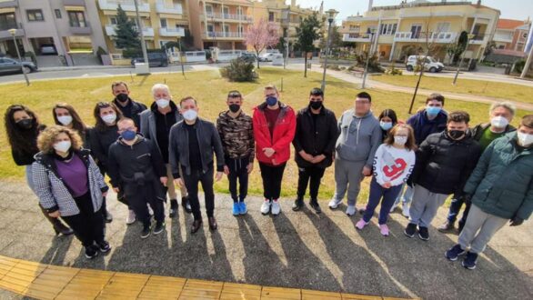 Δενδροφύτευση στα πάρκα της πόλης από τους μαθητές του Ειδικού Γυμνασίου Αλεξανδρούπολης