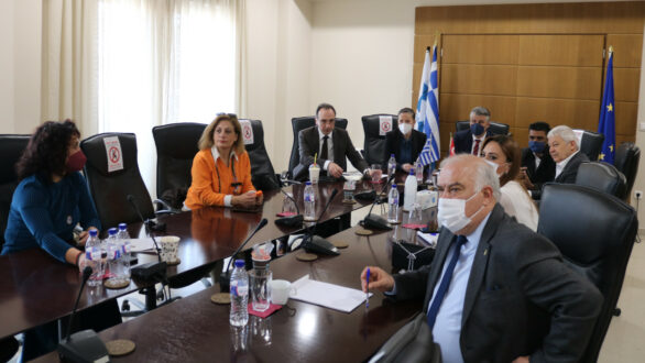 Επίσκεψη Προέδρου Εμπορικού & Βιομηχανικού Επιμελητηρίου Αδριανούπολης στο Επιμελητήριο Έβρου