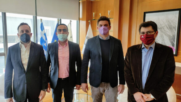 Συνάντηση του Δημάρχου Αλεξανδρούπολης με τον Αντιπεριφερειάρχη Δημόσιας Υγείας και Κοινωνικής Μέριμνας ΑΜΘ