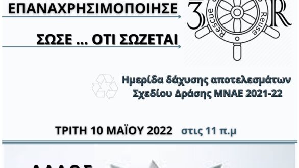 Ημερίδα Διάχυσης αποτελεσμάτων σχεδίου δράσης ΝΟΗΣΙΣ
