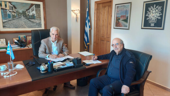 Υπογραφή σύμβασης έργου «Αποκατάσταση Οδοστρωμάτων Εσωτερικού Οδικού Δικτύου οικισμού Σουφλίου του Δήμου Σουφλίου»