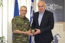 Επίσκεψη στον Περιφερειάρχη ΑΜΘ του Διοικητή της 1 ης Στρατιάς