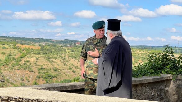 Ο Γενικός Επιθεωρητής Στρατού στο Διδυμότειχου