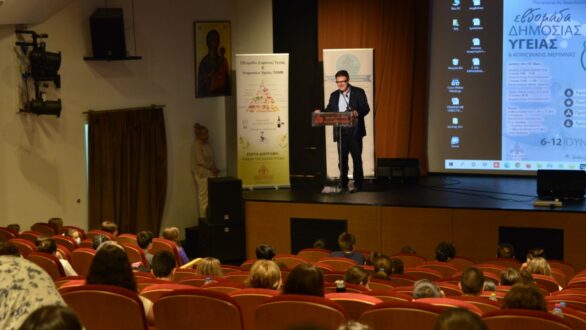 Δράσεις της Π.Ε. Έβρου για την Εβδομάδα Δημόσιας Υγείας και Κοινωνικής Μέριμνας ΠΑΜΘ 2022