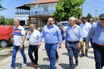 Επίσκεψη Χρ. Τριαντόπουλου στην Ορεστιάδα για τα πρόσφατα πλημμυρικά φαινόμενα