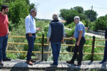 Περιοδεία κλιμακίου του ΚΚΕ σε πλημμυρισμένα χωριά της περιοχής