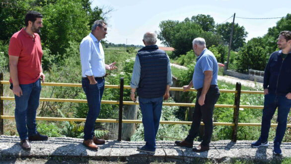 Περιοδεία κλιμακίου του ΚΚΕ σε πλημμυρισμένα χωριά της περιοχής