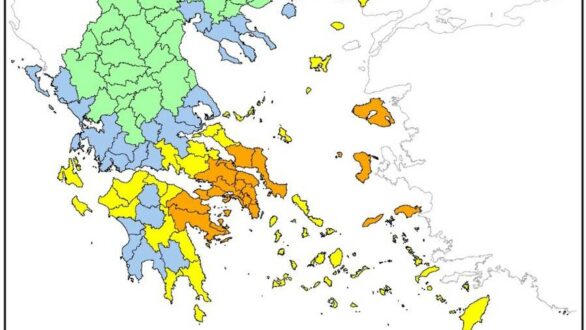 Υψηλός κίνδυνος πυρκαγιάς σήμερα σε  Έβρο και Σαμοθράκη