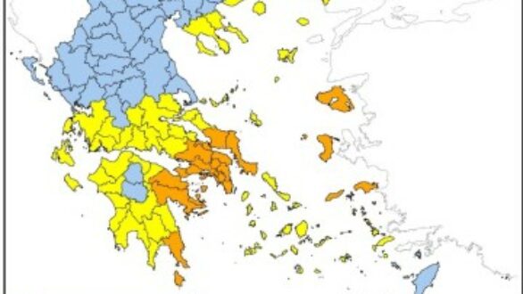Υψηλός κίνδυνος πυρκαγιάς σήμερα σε Έβρο και Σαμοθράκη