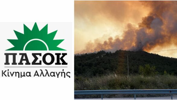 Ν.Ε. ΠΑΣΟΚ Έβρου:«Η Φωτιά στο δάσος Δαδιάς – Λευκίμμης συνεχίζεται και τέταρτη μέρα»