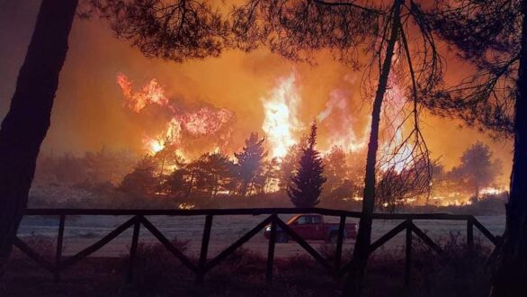 Κλειστή η Εθνική Οδός Αλεξανδρούπολης-Σουφλίου