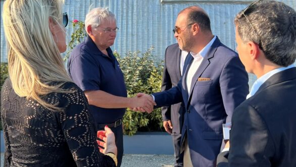 Μενέντεζ: Το λιμάνι της Αλεξανδρούπολης επισκέφθηκε ο αμερικανός γερουσιαστής