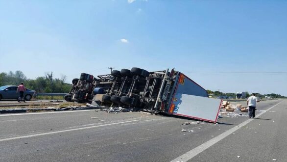 Θανατηφόρο τροχαίο στην Εγνατία Οδό – Νεκρός οδηγός νταλίκας