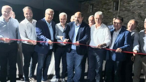 Εγκαινιάστηκε το έργο αποκατάστασης του δρόμου Μικρό Δέρειο-Ρούσσα-Γονικό