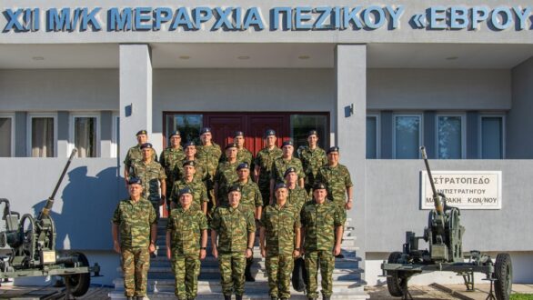 Στον Έβρο βρέθηκε ο Αρχηγός ΓΕΣ Χαράλαμπος Λαλούσης