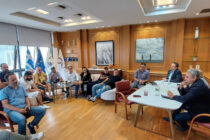 Συνάντηση Ζαμπούκη με εκπροσώπους της εστίασης για τις εργασίες φυσικού αερίου